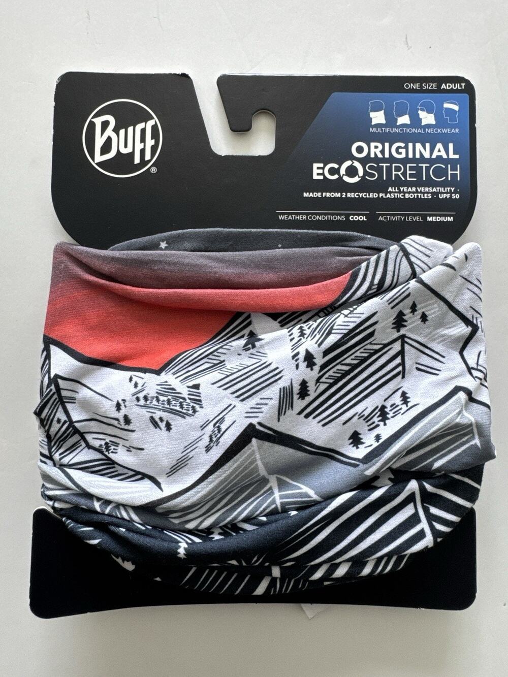 Buff Original Multifunctional Neckwear Adult One Size Night Blue UPF 50